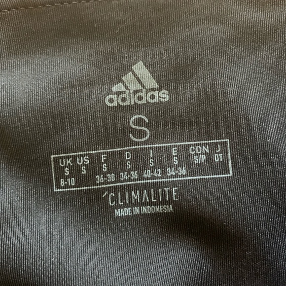 ADIDAS Climalite Three Stripe Leggings - Picture 6 of 7